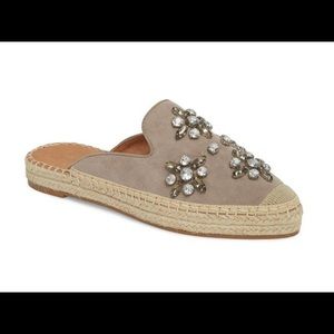 Halogen Blythe Embellished Espadrille Mules